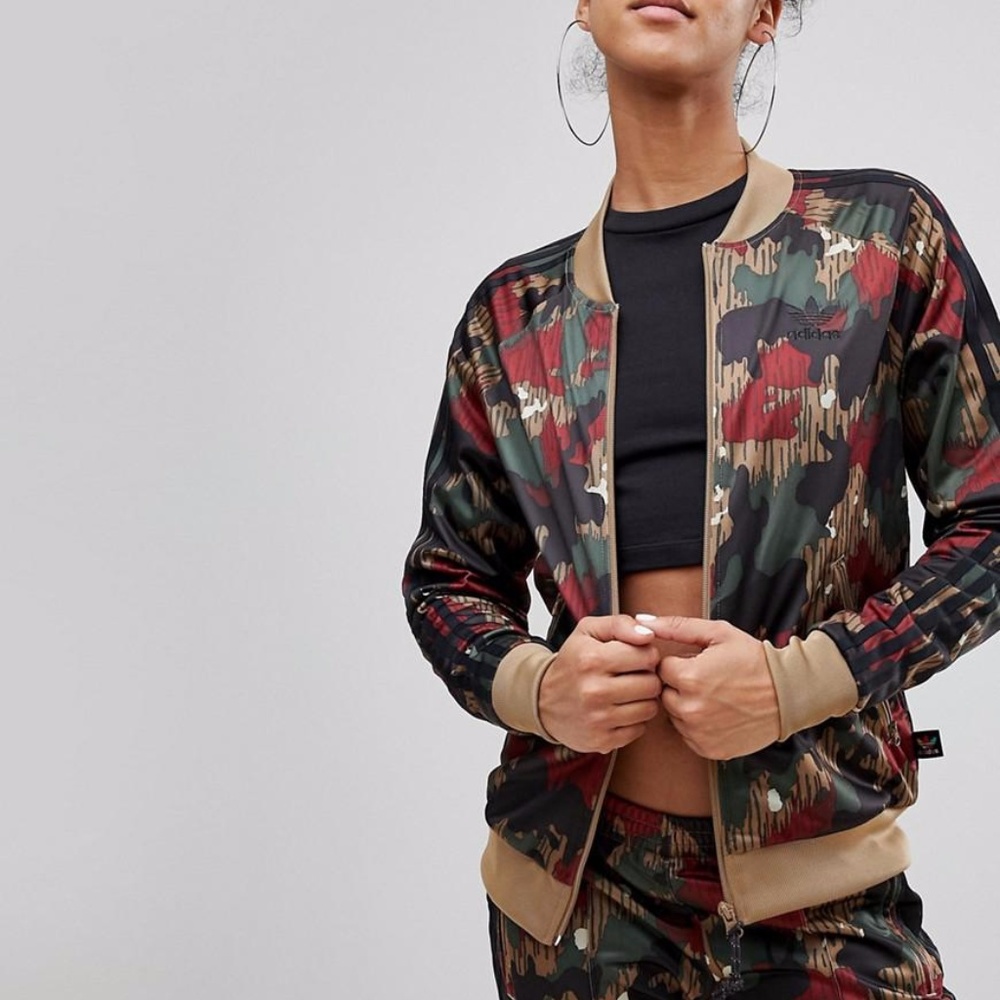Adidas X Pharrell Williams Hu Camo Track Jacket